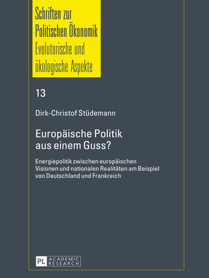 cover image of Europäische Politik aus einem Guss?